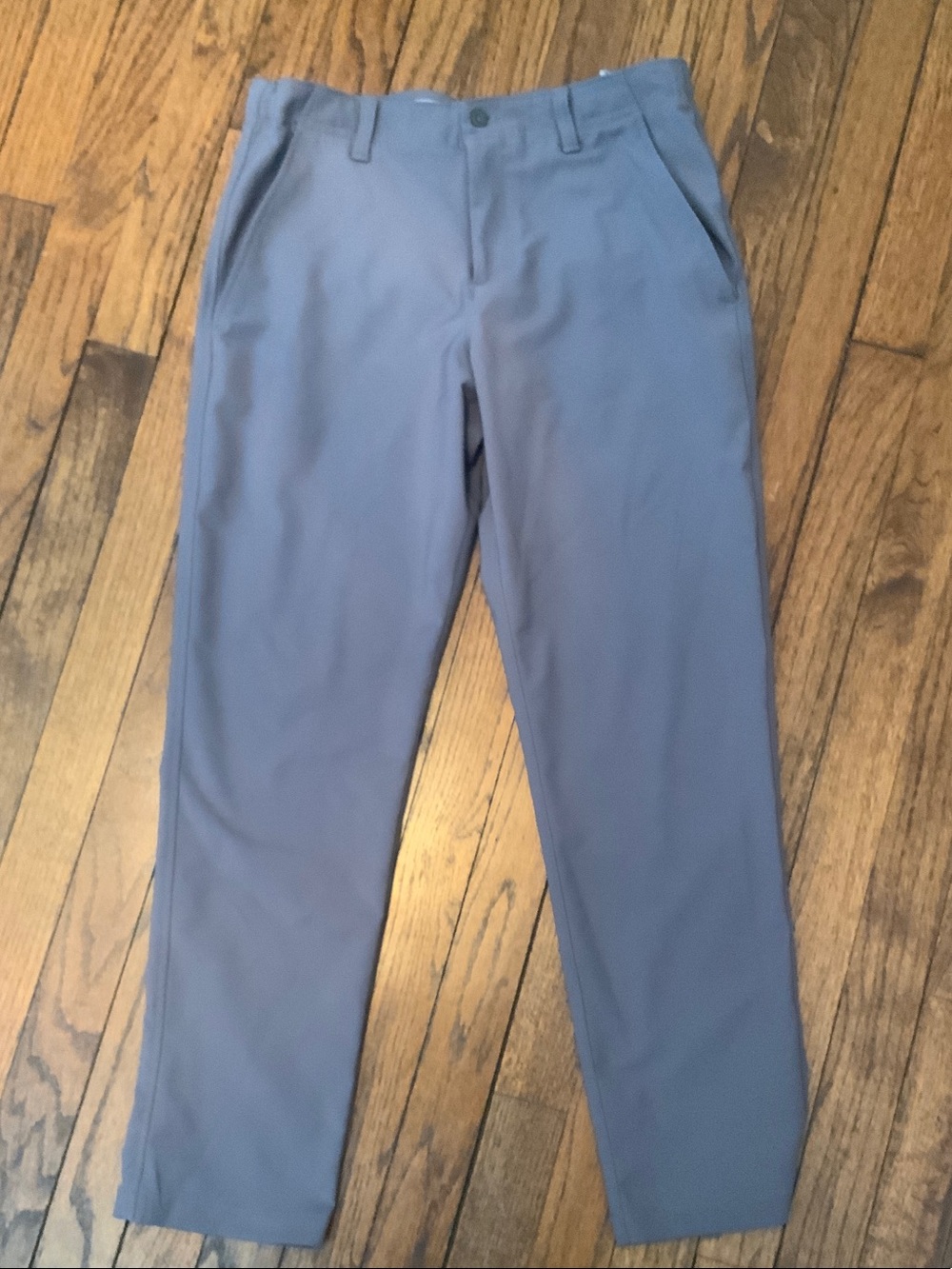 Boys under Armour performance pants in gray size youth large